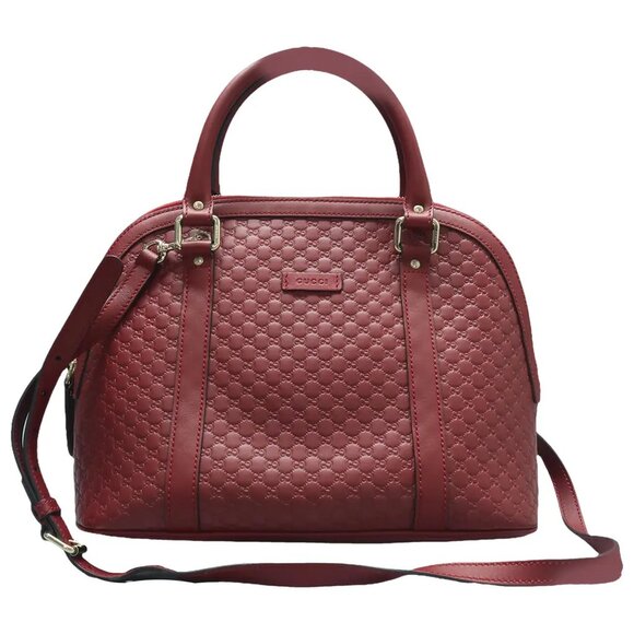 GUCCI Dome Red Leather 511-061825